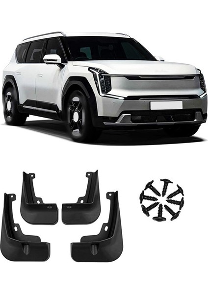4pcs Kıa Ev9 2023+ Çamurluk Çamurlar Çamurluk Çamur Guard Flep Splash Flaps Aksesuarları (Yurt Dışından) fiyatları