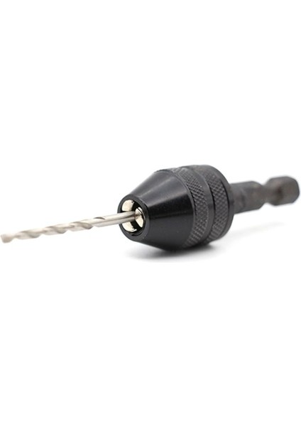 Hexdrill Chuck Anahtarsız Tornavida Darbesi Sürücü Adaptörü Elektrik Motoru Kelepçeli Klama Armatürü Hex 0 3-8mm (Yurt Dışından) fırsatları