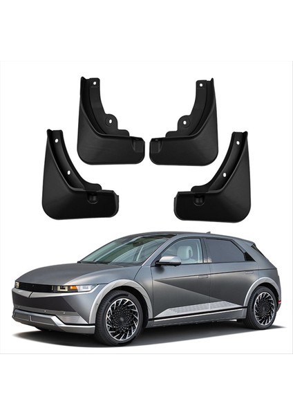 Hyundai Ioniq 5 2020+ Sıçrama Guard Fender Guard Dış Parçaları Için Araba Çamurluk Çamurlukları Araç Aksesuarları 4 Pcs (Yurt Dışından) fiyatları