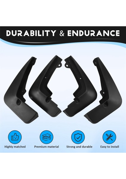 Renault Captur 2019 2020 2021 Ön ve Arka Çam Flep Guard Fenders Mudguard Sıçrama Çamurlu Çamurluk Çamurluk (Yurt Dışından) indirimleri