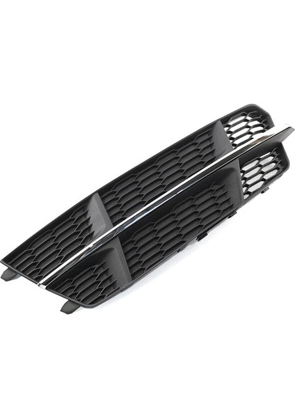 Sol Ön Alt Tampon Sisli Izgara Izgara Kapağı 4G0807681AN Audi A6 C7 S-Line 2014-2018 Black Chrome Için (Yurt Dışından) fiyatları