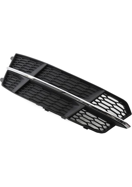 Sol Ön Alt Tampon Sisli Izgara Izgara Kapağı 4G0807681AN Audi A6 C7 S-Line 2014-2018 Black Chrome Için (Yurt Dışından) modelleri
