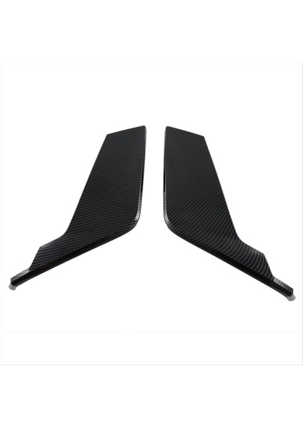 Karbon Fiber Renkli Araba Arka Tampon Yan Ayırıcı Spoiler Dekor Kapağı Kaplama Byd Yunus Mini/byd Seagull (Yurt Dışından) modelleri