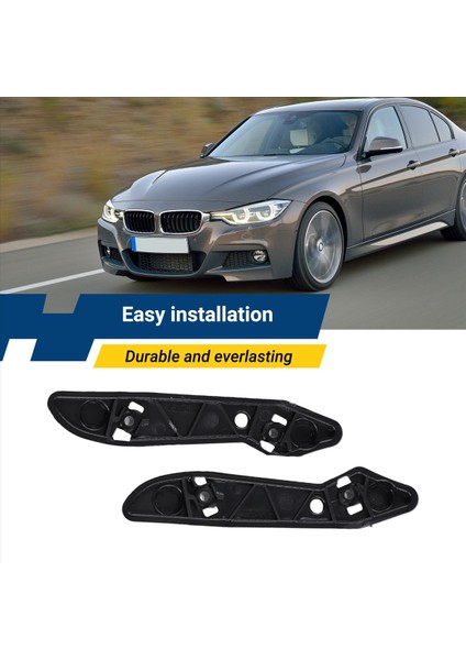 1 Çift Ön Tampon Sabit Braket Bmw 3 Serisi F30/F31 2011-2018 51117255361 51117255362 (Yurt Dışından) modelleri