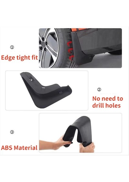 Yeni Yüksek Kalitacı Çıkış Splash Gerçekleşi Lastik Xpeng G6 2023 Için Yumuşak Kauçuk Çamurluk Cilt Döşemesi- Otomobil Parçaları (Yurt Dışından) fırsatları