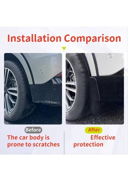 Yeni Yüksek Kalitacı Çıkış Splash Gerçekleşi Lastik Xpeng G6 2023 Için Yumuşak Kauçuk Çamurluk Cilt Döşemesi- Otomobil Parçaları (Yurt Dışından) indirimleri