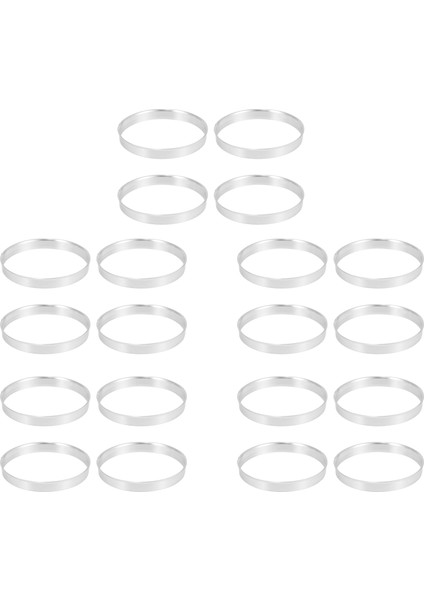 20 x Evrensel Alüminyum Hub Merkezi Halka Çarkı Ara Çarkı Seti 74 1mm O/d 72 6mm I/d (Yurt Dışından)