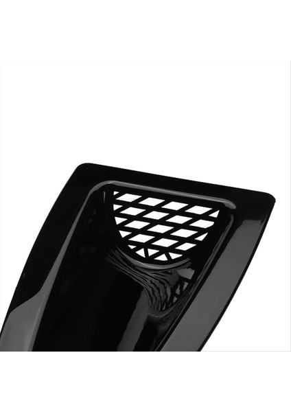 Evrensel Motor Kaput Havalandırıcı Hava Kepçesi Bonnet Havalandırma Hava Emme Kapağı Parlak Siyah Araba Parçaları Araba Ön Havalandırma A (Yurt Dışından) modelleri