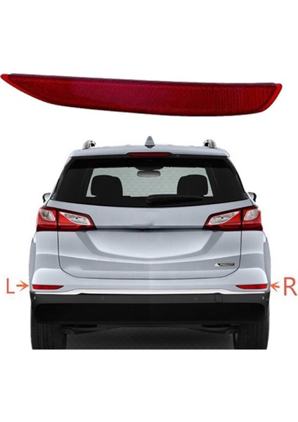 Sağ Arka Tampon Reflektörü Chevrolet Equinox 2018 2018 2019 2020 Alay Lambası Fren Lambası Park Reflektörü (Yurt Dışından) modelleri