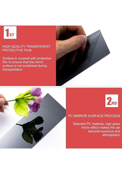 Araba Sütun Destekleri Dodge Charger Için Kapı Pencere Döşeme Kalıplama 2011-2021 Anti Scratch Stickers Aksesuarları Siyah (Yurt Dışından) fırsatları