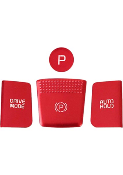 4pcs Araba Merkezi Kontrol Dişli Düğmesi Çıkartma Kapağı Kıa Karnavalı Için Trim Panel Çerçevesi 4 Ka4 2020 2021 2022 Kırmızı (Yurt Dışından)