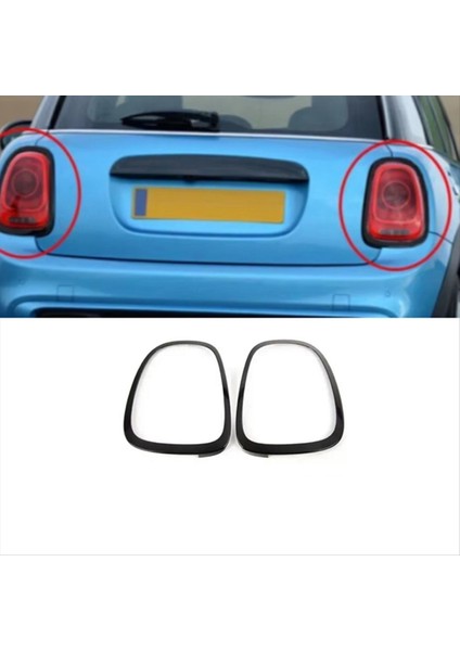 Araba Kuyruk Işığı Trim Halkası Arka Işık Çerçevesi 63217464171 63217464172 Mini Cooper F55 F56 F57 2014-2020 (Yurt Dışından) fiyatları