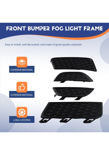 Land Rover Range Range Evoque Dynamic Için Ön Tampon Sis Lambası Çerçeve Çerçevesi LR035093 LR035094 LR027866 LR027867 (Yurt Dışından) fırsatları