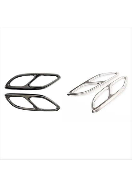 Egzoz Boru Kuyruk Kapağı Trim Tail Treat Benz Için Dekoratif Çerçeve Benz Cla Sınıfı C118 W118 CLA180 200 220 250 260 2020-2023 B (Yurt Dışından) modelleri