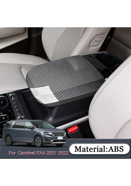Kıa Karnavalı Için Ka4 2021 2022 Karbon Fiber Merkezi Konsol Kolçak Box Koruyucu Panel Kapak Döşeme Sticker Aksesuarları (Yurt Dışından) fiyatları