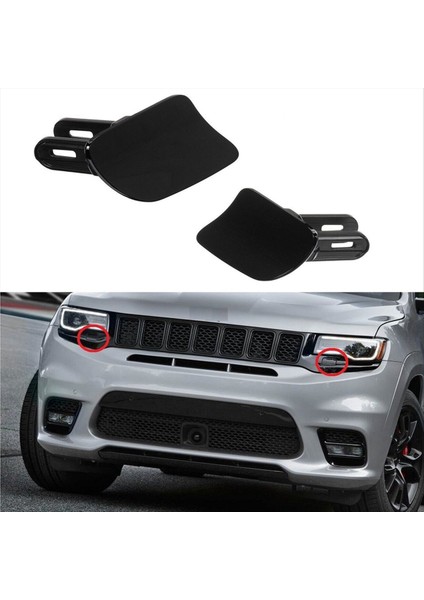 Araba Ön Sağ Lamba Yıkayıcı Kapağı Jeep Grand Cherokee 2017-2021 Far Su Püskürtme Kapağı 5ZL72DX8AB (Yurt Dışından) modelleri