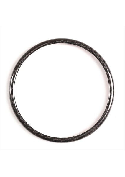 Araba Gerçek Karbon Fiber Arka Logo Yüzük Gövde Kapısı Logo Çerçevesi Alfa Için Romeo Giulia Stelvio 2020 Yeni (Yurt Dışından)