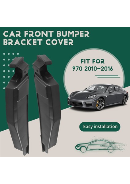 1paır Araç Ön Alt Tampon Braket Kapağı Porsche Panamera Için Lhd 970 2010-2016 L 97050555301 R 970505555401 (Yurt Dışından) fırsatları