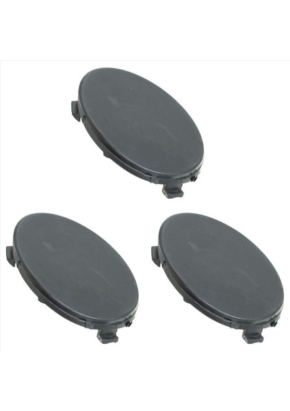 3x Araç Siyah Ön Tampon Çekme Kanca Kapağı Ford Için Focu Için C-Max 2007-2011 8M5117A989AA (Yurt Dışından)
