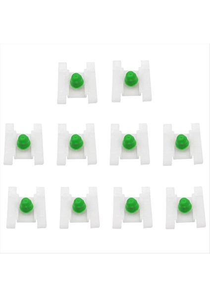 10PCS Kapı Trim Bumpstrip Klips Kalıplama 1H0853585B Vw Golf Mk3 (Yurt Dışından)