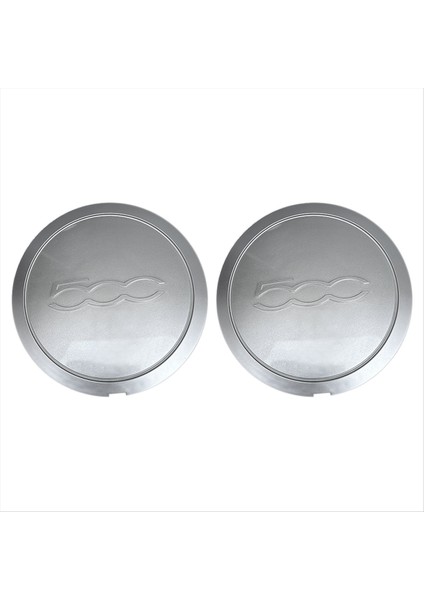 2pcs Fiat Için 133MM Hubcap 500 Tekerlekler Merkez Hub Kapakları 68078419AC 68078421AC Toz Kapağı (Yurt Dışından)