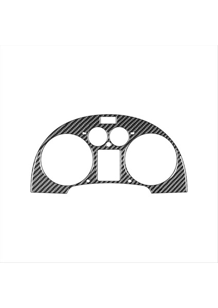 Audi Tt 8n 2001-2006 Gösterge Tablosu Kapak Gösterimi Panel Trim Sticker Iç Aksesuarlar Için Karbon Fiber (Yurt Dışından)