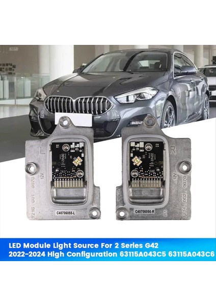 Araba Far LED Modülü Bmw 2 Serisi G42 2022-2024 Yapılandırma 63115A043C5 L Için Gündüz Çalışma Işık Kaynağı (Yurt Dışından) fırsatları