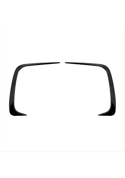 Araba Ön Tampon Dudak Ayırıcı Spoiler Sis Fg Fog Vw Tiguan Mk3 Araba Dış Aksesuarları Parlak Siyah (Yurt Dışından)