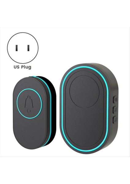 Akıllı Kablosuz Kapı Zili Ev Hoşgeldin Kapı Zili Su Geçirmez Akıllı Kapı Zil Su Geçirmez Acil Durum Düğmesi Abd Fiş (Yurt Dışından) indirimleri