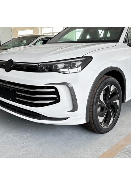 Araba Ön Tampon Dudak Ayırıcı Spoiler Sis Vw Tiguan Mk3 Araba Dış Aksesuarları Karbon Fiber Için (Yurt Dışından) indirimleri