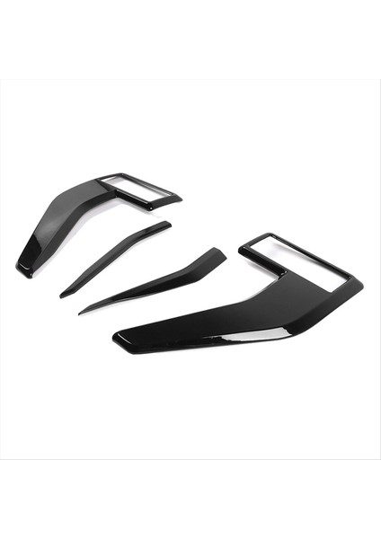 Araba Tarafı Çamurluk Kapağı Trimler Ford F150 F-150 2021 2022 2023 Siyah Için Dekoratif Çıkartmalar (Yurt Dışından)