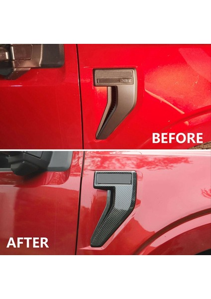 Araba Tarafı Çamurluk Kapağı Trimler Ford F150 F-150 2021 2022 2023 Siyah Için Dekoratif Çıkartmalar (Yurt Dışından) fiyatları