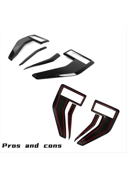 Araba Tarafı Çamurluk Kapağı Trimler Ford F150 F-150 2021 2022 2023 Siyah Için Dekoratif Çıkartmalar (Yurt Dışından) indirimleri