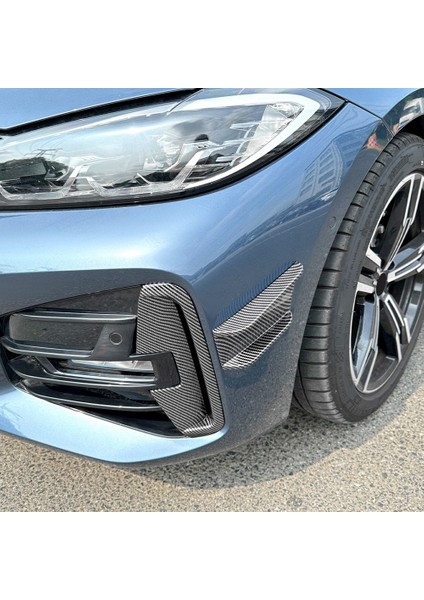 Araba Ön Tampon Ayırtıcı Spoiler Canards Bmw 4 Serisi G22 G23 M Sport 2020+ Karbon Fiber (Yurt Dışından) fiyatları