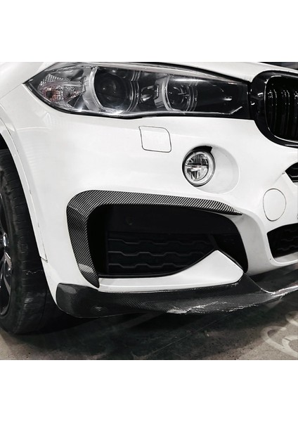 Araba Ön Tampon Ayırıcı Spoiler Trim Sis Fg Fog For Bmw X6 F16 2015-2019 M Spor Araba Dekorasyon Parçaları Bir (Yurt Dışından) modelleri