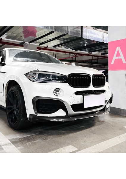 Araba Ön Tampon Ayırıcı Spoiler Trim Sis Fg Fog For Bmw X6 F16 2015-2019 M Spor Araba Dekorasyon Parçaları Bir (Yurt Dışından) indirimleri