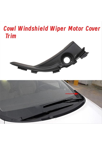 1paır Ön Taraf Kaplı Ön Cam Silecek Motor Kapağı Trim 74210-TR0-A00 74220-TR0-A00 Honda Civic Için 12-15 74210TR0A00 (Yurt Dışından) fırsatları