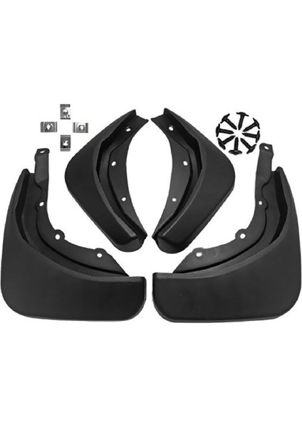 Volvo S90 2017-2020 Çamur Fleps Için Araba Çamurlar Sıçrama Muhafızları Ön Arka Çamurluk Koruyucu (Yurt Dışından)