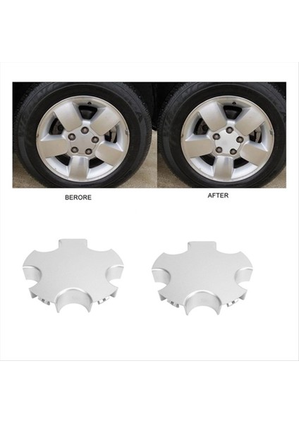 2pcs Araba Tekerlek Merkezi Kapağı 5FA51PAKAC Jeep Cherokee 2001-2004 Hub Cap Kapak Araç Aksesuarları (Yurt Dışından) indirimleri