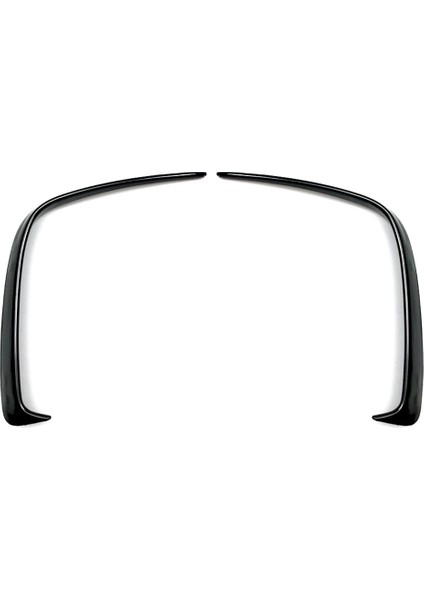 1 Çift Araba Arka Tampon Ayırıcı Spoiler Benz W176 A200 A250 A45 Amg 2013-2016 Için Mercedes Için Canard (Yurt Dışından)