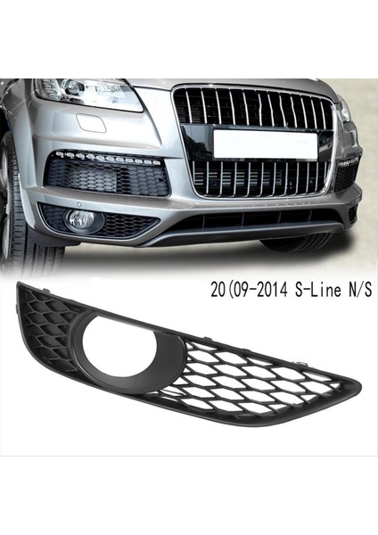 1paır Sıg Lamba Kapak Siste Izgara Sis Lambası Hood Audi Q7 4l 2009-2014 S-Line N/s 4L0807675C 4L0807676C (Yurt Dışından) modelleri