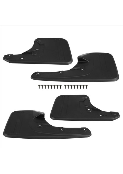 4x Ön ve Arka Çamur Flapları Sıçrama Toyota Hilux Vigo 2005 - 2014 Plastik Doğrudan Cıvata Tesisat Dış Parçaları (Yurt Dışından) fiyatları