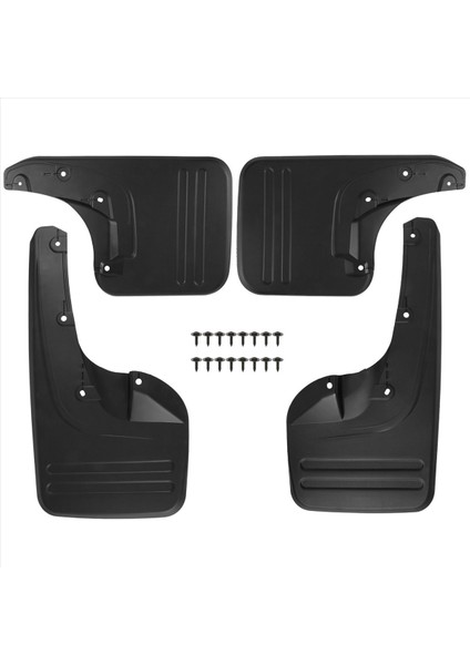 4x Ön ve Arka Çamur Flapları Sıçrama Toyota Hilux Vigo 2005 - 2014 Plastik Doğrudan Cıvata Tesisat Dış Parçaları (Yurt Dışından) modelleri