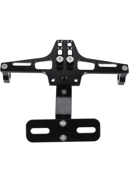 2x Cnc Çerçeve Motosiklet Lisans Numarası Plaka Tutucu Braketi Yamaha Için Ayarlanabilir LED Işık Bws R25 R3 MT03 Msx (Yurt Dışından) indirimleri
