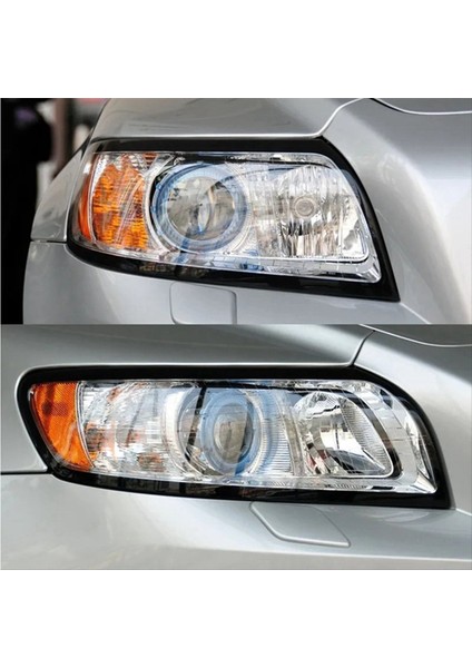 Araba Far Lens Kapak Far Kabuğu Volvo S40 2007-2012 Kafa Işığı Şeffaf Yedek Kabuk R (Yurt Dışından) fırsatları