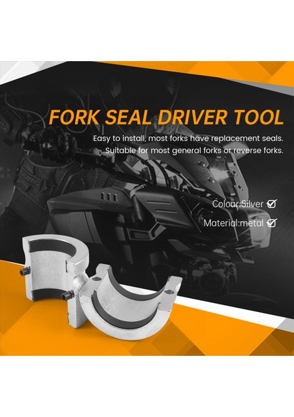 Kolay Kurulum Için Motosiklet Ayarlanabilir Çatal Conta Sürücü Aracı 39MM-50MM (Yurt Dışından) fırsatları