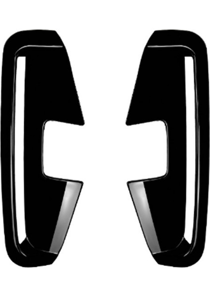 Araba Ön Tampon Ayırıcı Spoiler Kanatları Bmw Için Sis Lambası Döşeme 4 Serisi G22 G23 M Sport 2020+ Parlak Siyah (Yurt Dışından)