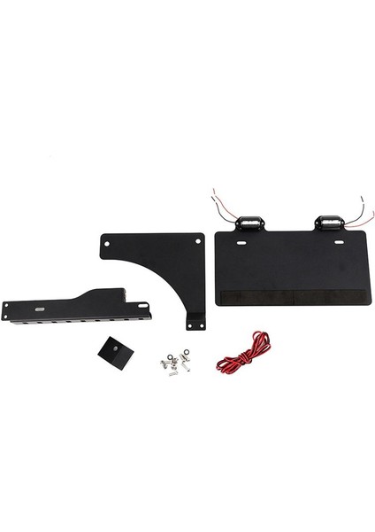Suzuki Jimny Için Işık ile Arka Plaka Çerçeve Tutucu Montaj Braketi 2019 2020 2021 2022 2023 Aksesuarlar Siyah (Yurt Dışından) fiyatları