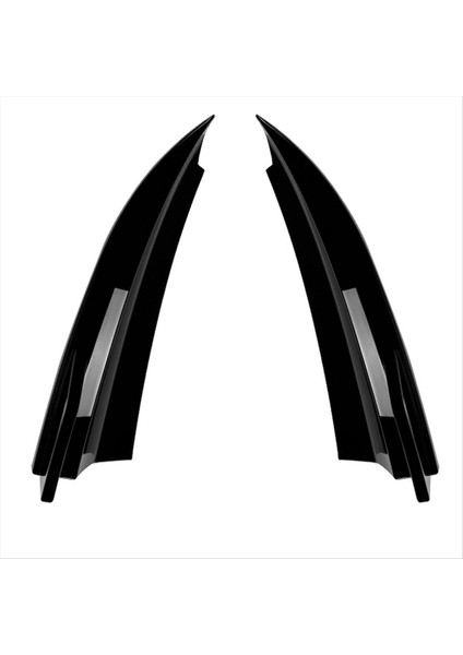 Araba Arka Tampon Dudak Difüzör Splitter Winglet Apron Spoiler Mercedes Benz W204 Amg Hattı 2008-2014 Parlak Siyah (Yurt Dışından)