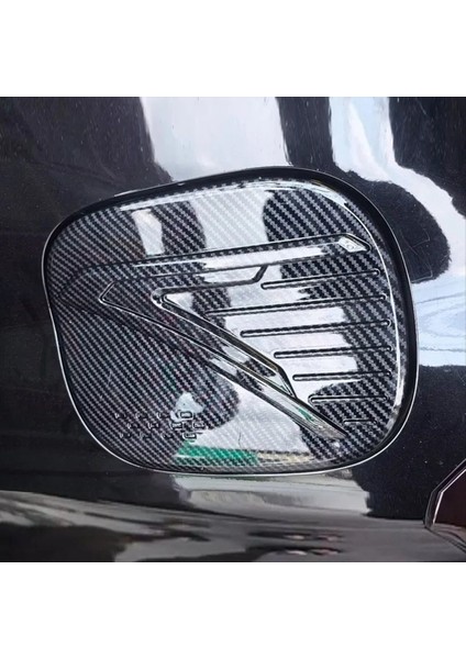 Honda City Hatchback Için Yakıt Gaz Deposu Kapak Döşeme 2021-2023 Aksesuarlar Karbon Fiber (Yurt Dışından) modelleri